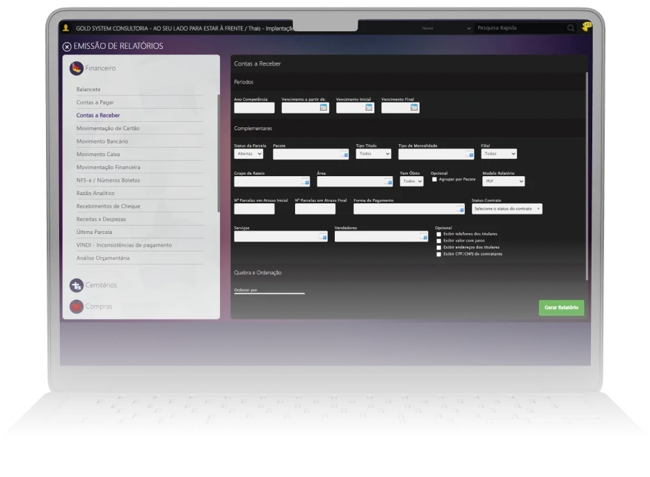 Sistema de Gestão para Funerária ()
